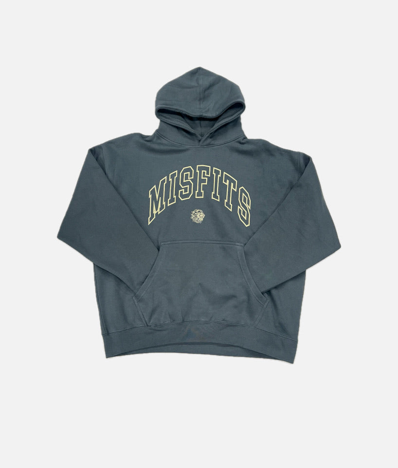 MISFITS UNIVERSITY HOODIE SPACE GRAY